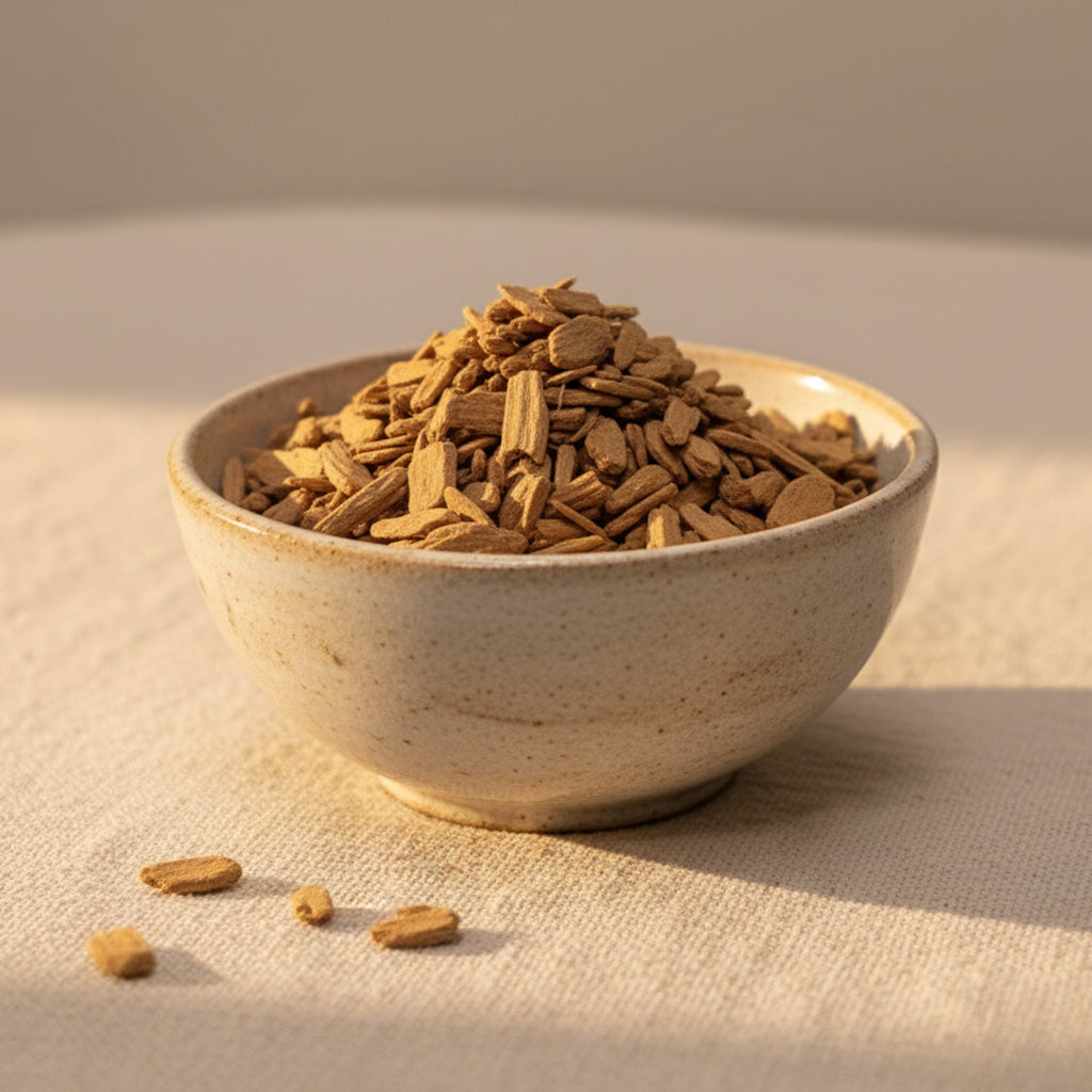Indian Sandalwood Chips (Santalum album)