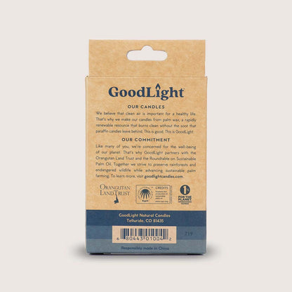 Paraffin-Free, Eco-Friendly Tea Lights | 6-pack