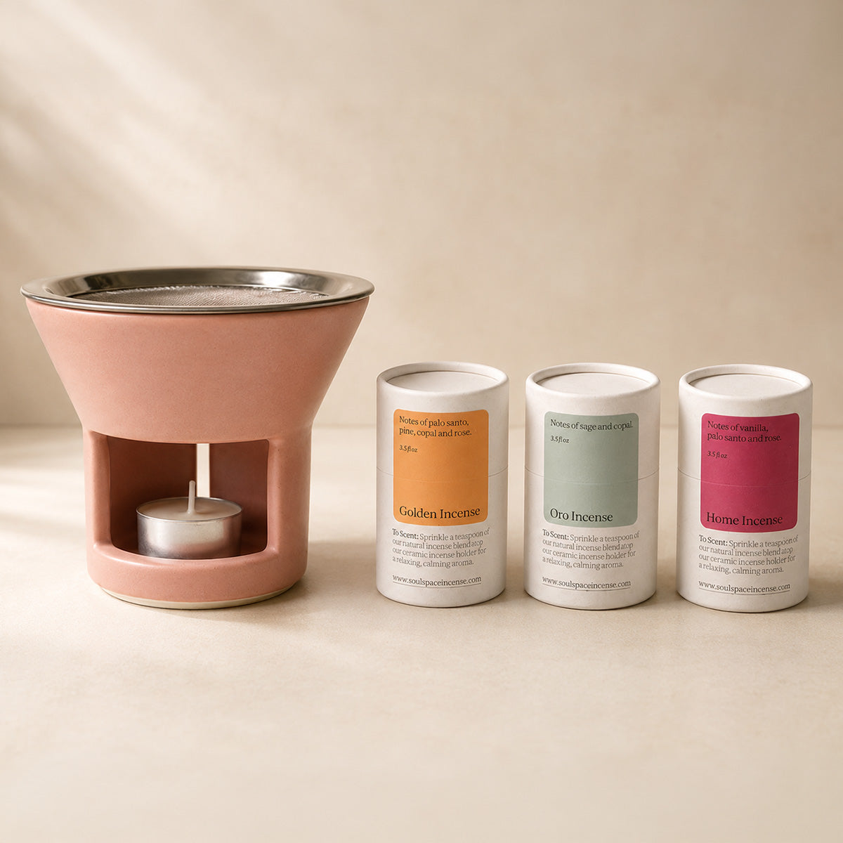 Best Seller Bundle | Ceramic Holder & Botanical Incense