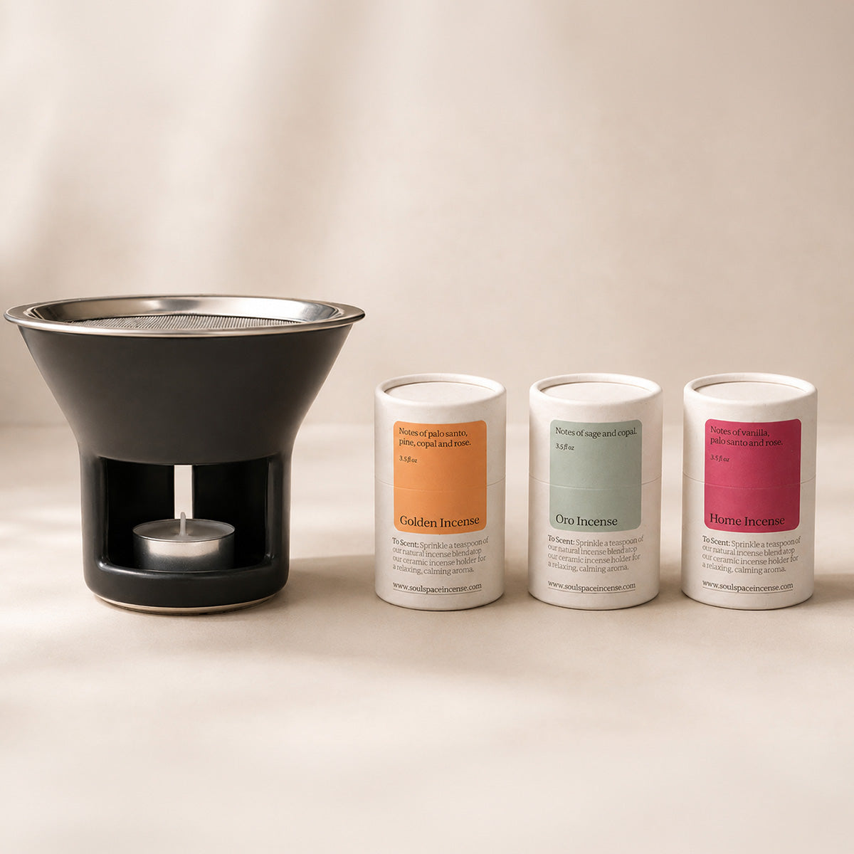 Best Seller Bundle | Ceramic Holder & Botanical Incense