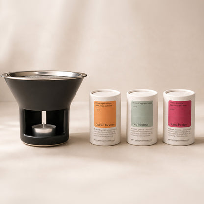 Best Seller Bundle | Ceramic Holder & Botanical Incense