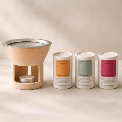 Best Seller Bundle | Ceramic Holder & Botanical Incense