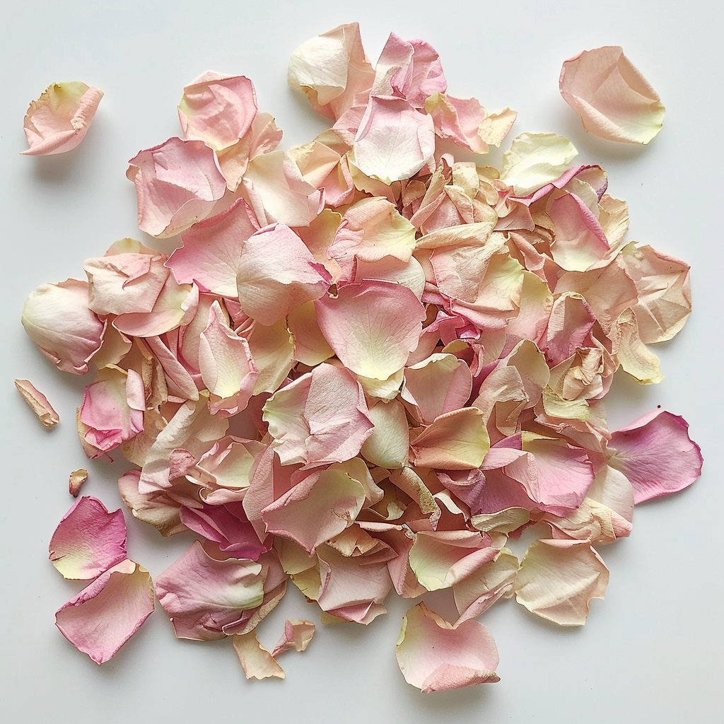 Pink rose petals used in Soul Space botanical incense