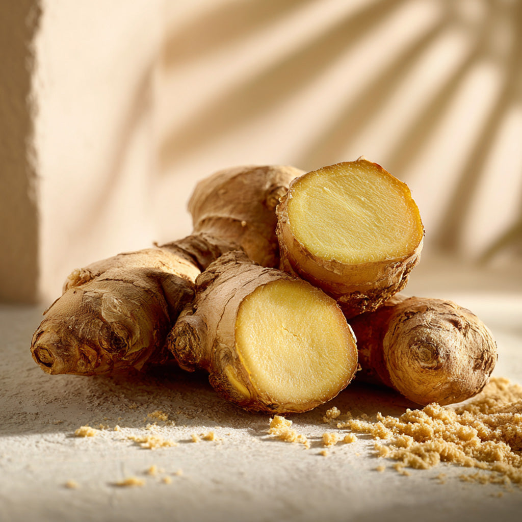 Ginger root used in Soul Space botanical incense