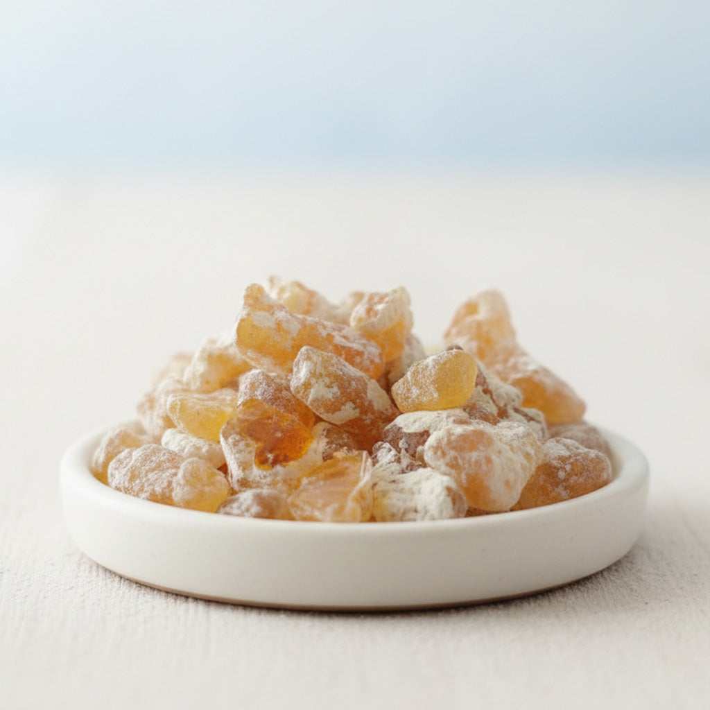 Golden Copal resin for botanical incense