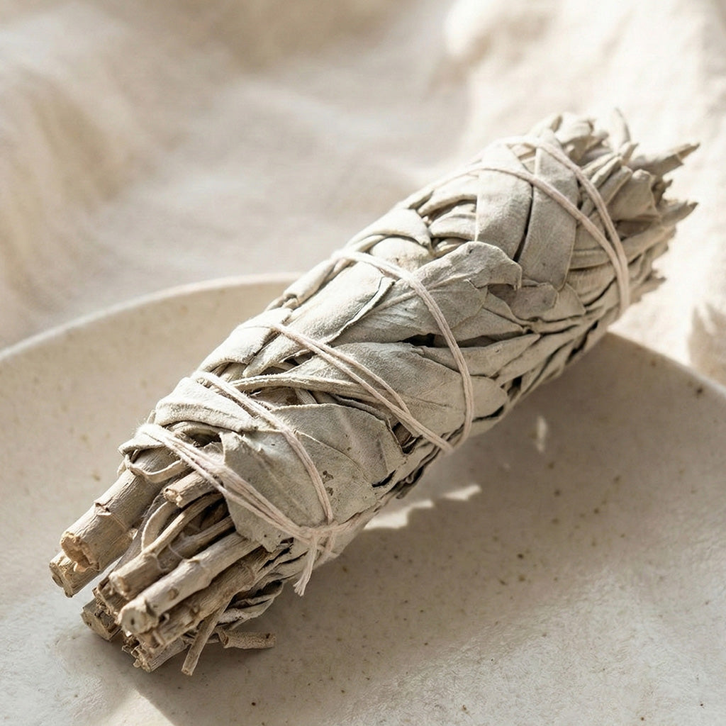 White sage bundle used in Soul Space botanical incense