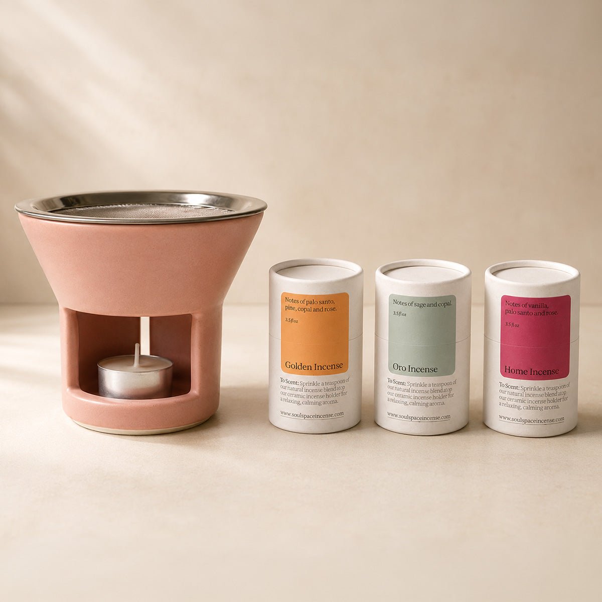 Best Seller Bundle | Ceramic Holder & Botanical Incense