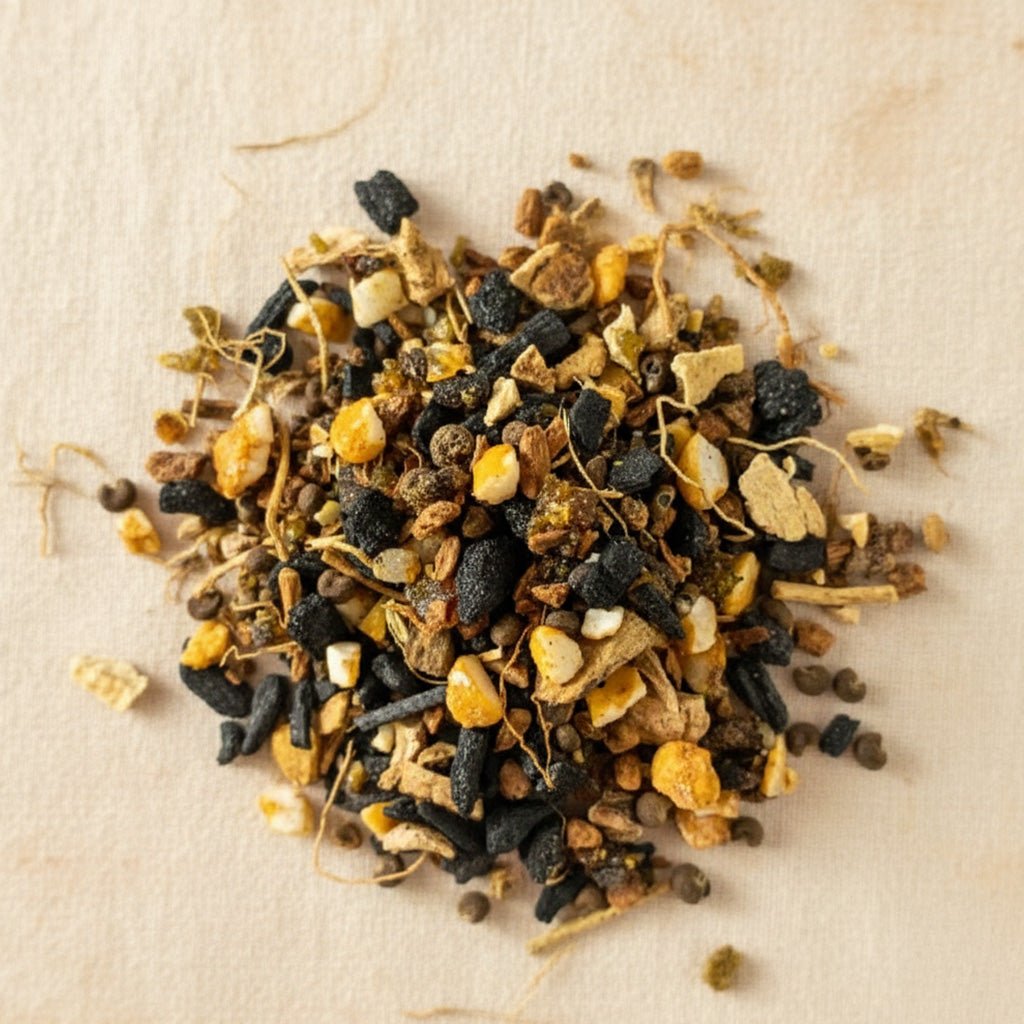 Bliss Incense with vanilla, opopanax, myrrh, and vetiver botanical blend