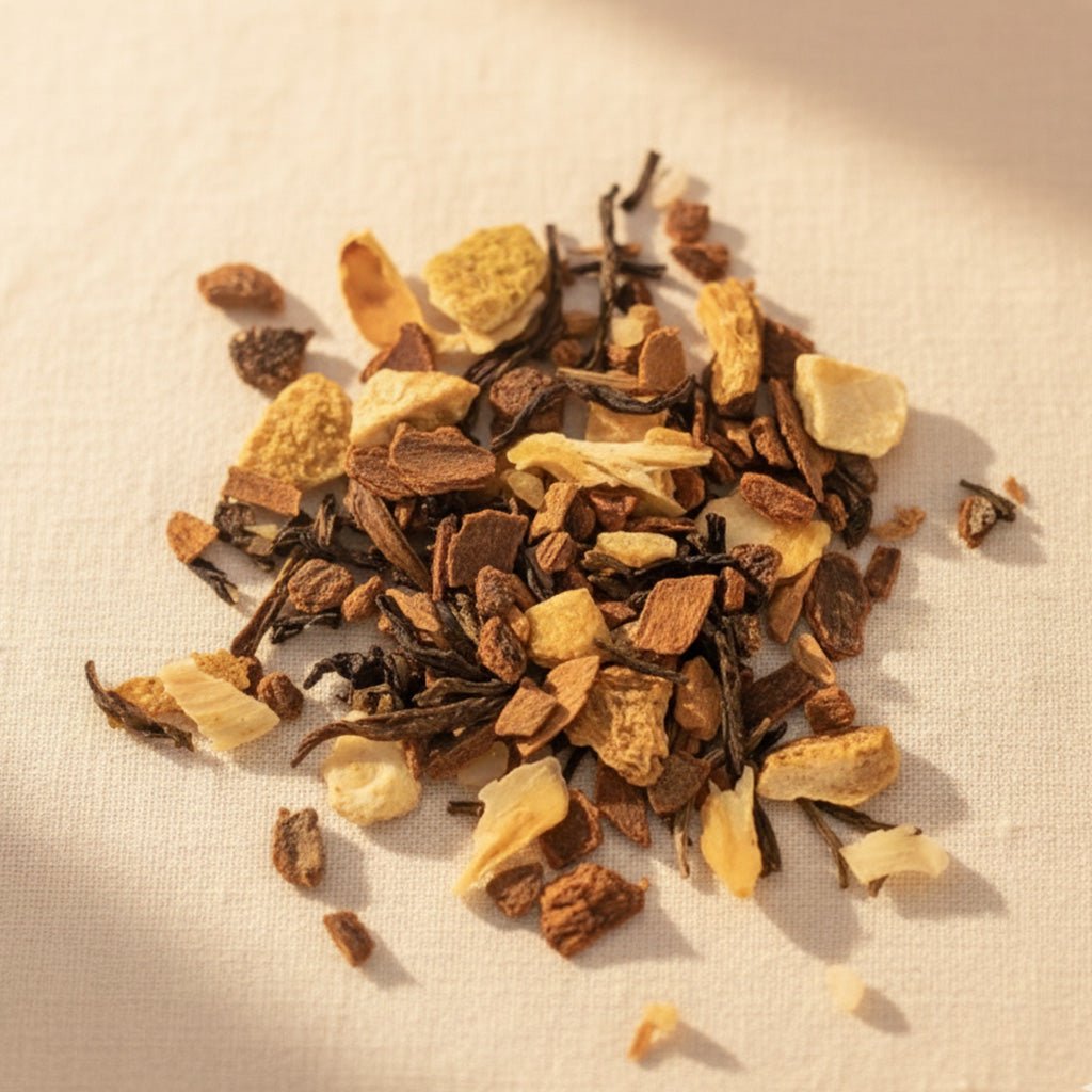 Lunar Incense with sandalwood, cinnamon, orange, and jasmine green tea
